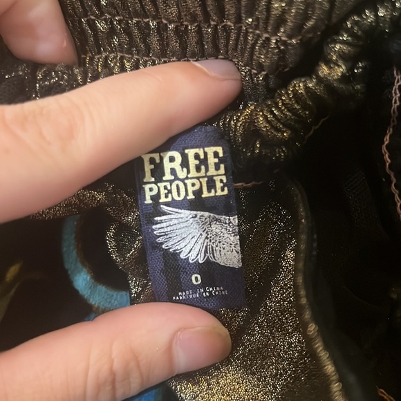 FINAL PRICE Vintage Free People Lost in Paradise Mini Dress - Picture 4 of 7